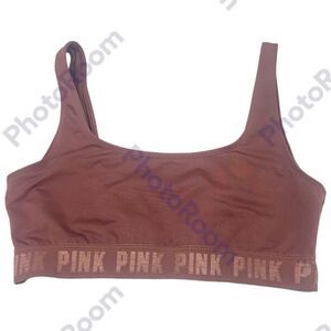 PINK Victoria’s Secret burgundy sport bra